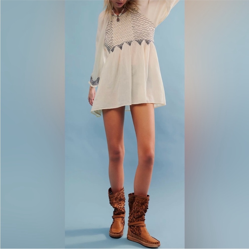 Nwot Free People What A Feeling Tunic